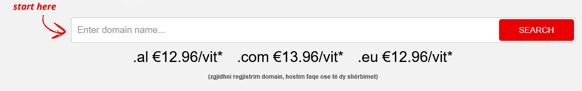 Kerkoni per domain tuaj